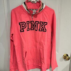 PINK Victoria's Secret Quarter Zip Sweatshirt
